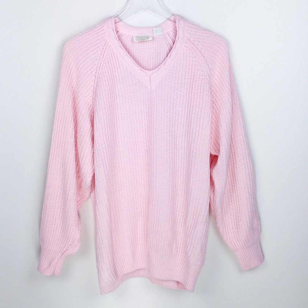 Vintage Separate Issue V-Neck Knit Sweater